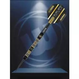 Click here to learn more about the Winmau MvG Trilogy 23 gram 90% Tungsten alloy Steel Tip Dart.