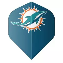 Click here to learn more about the Shot! Darts NFL Dolphins Flight Set Dark Blue.