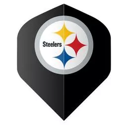 Click here to learn more about the Shot! Darts NFL Steelers Flight Set Black.